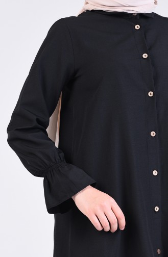 Chemise Noir 1438-02