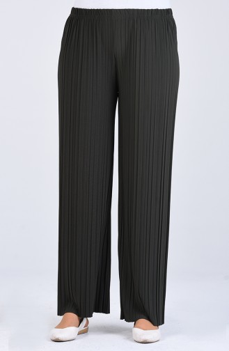 Pleated Pants 1192-01 Khaki 1192-01