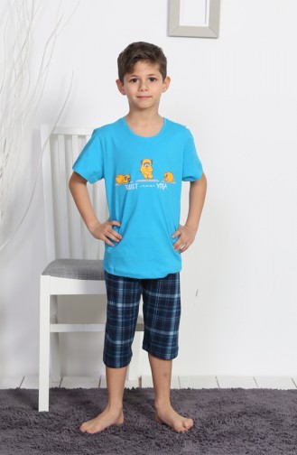 Pyjama Turquoise 812033-A