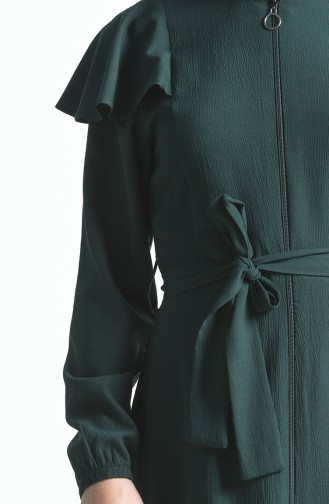 Abayas Vert emeraude 3803-03