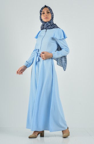 Abayas Bleu clair 3803-06