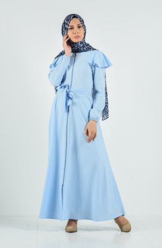 Abayas Bleu clair 3803-06