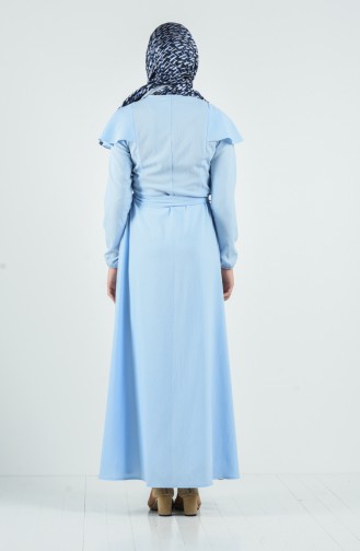 Hellblau Abayas 3803-06