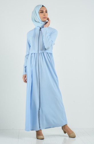 Light Blue Abaya 3901-06