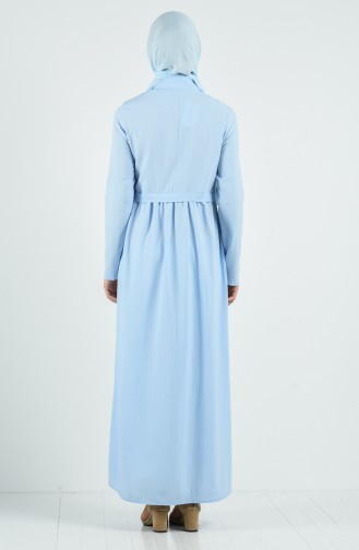 Abayas Bleu clair 3901-06