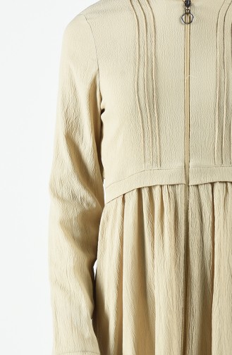 Beige Abayas 3901-08