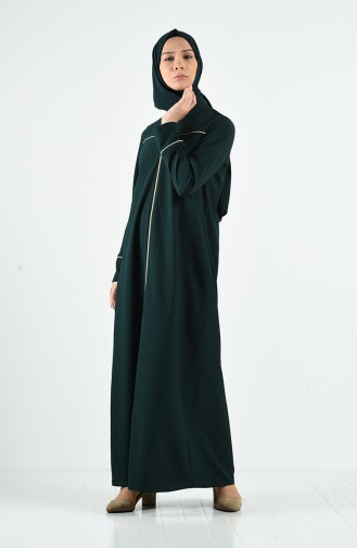 Abayas Vert emeraude 3996-03