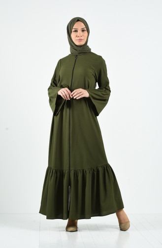 Khaki Abayas 3999-04