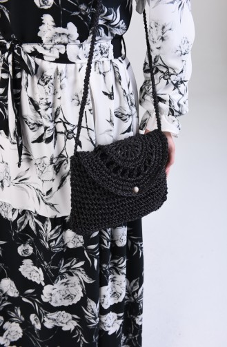 Black Shoulder Bag 2075-01