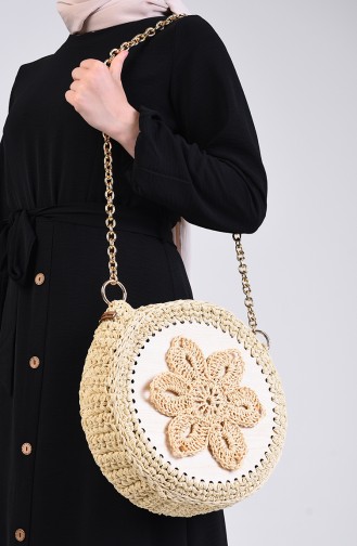 Cream Shoulder Bag 2091-02