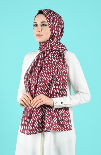 Claret Red Shawl 13174-12