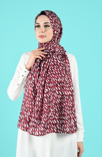 Claret Red Shawl 13174-12