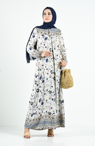 Robe Hijab Bleu Marine 8171-01