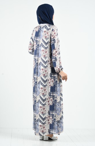 Robe Hijab Crème 8251C-01