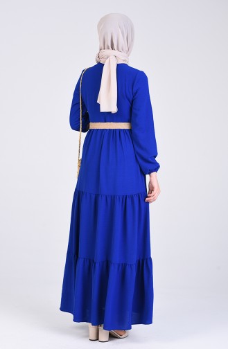 Robe Hijab Blue roi 5483-14