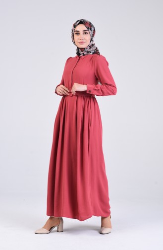 Dusty Rose İslamitische Jurk 5644-09