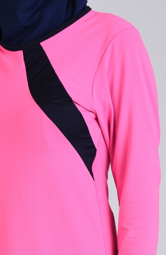 Pink Modest Swimwear 4444-02