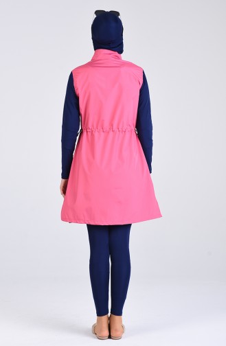 Pink Swimsuit Hijab 8070-02