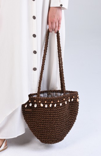 Brown Shoulder Bag 2083-01