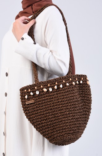 Brown Shoulder Bag 2083-01