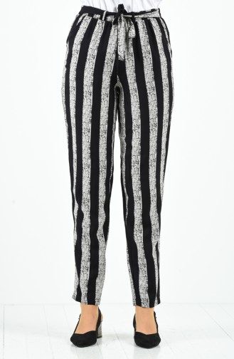 Pantalon Noir 1191-13