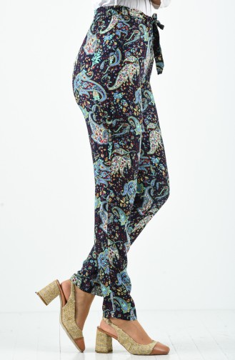 Pantalon Bleu Marine 1191-25