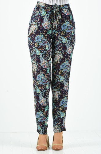 Pantalon Bleu Marine 1191-25