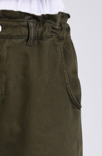 Elastic Waist Pants 1006-01 Khaki 1006-01