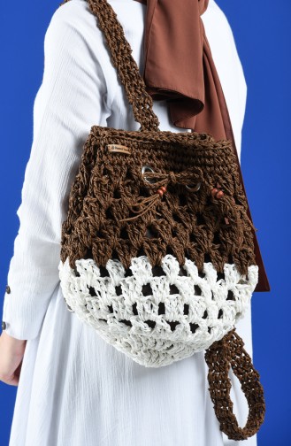 Brown Backpack 2084-01