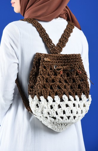 Brown Backpack 2084-01