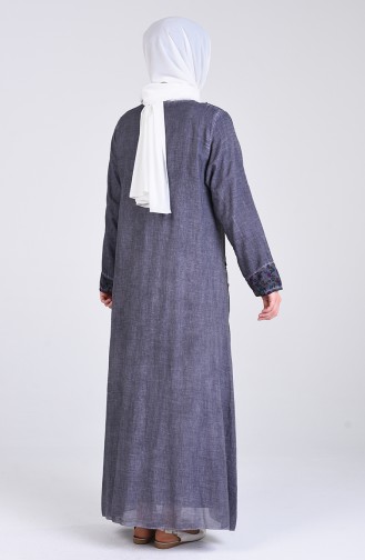 Robe Hijab Antracite 9595-05