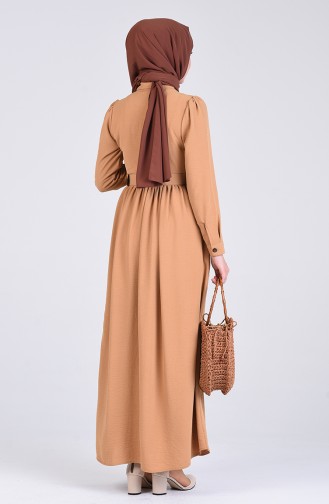 Mink Hijab Dress 5644-08