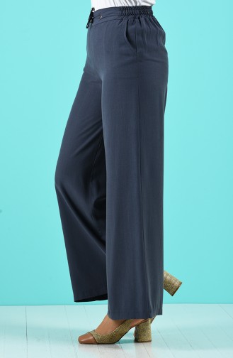 Skinny wide-leg Pants 3162-04 Navy Blue 3162-04