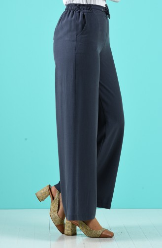 Skinny wide-leg Pants 3162-04 Navy Blue 3162-04