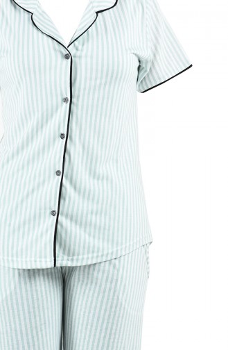 Water Green Pyjama 2538-01