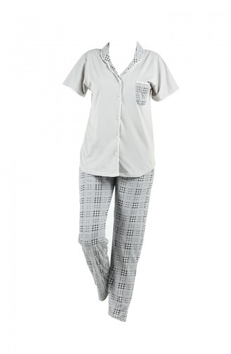 Gray Pajamas 2541-01