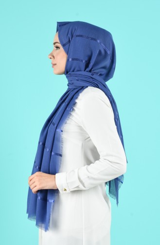 Indigo Shawl 8000-02