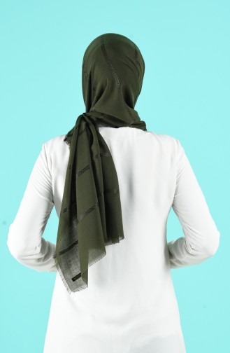 Mevsimlik Çekme Şal 8000-08 Haki