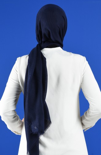 Navy Blue Shawl 8002-02