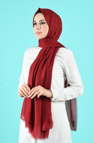 Claret Red Shawl 8002-09