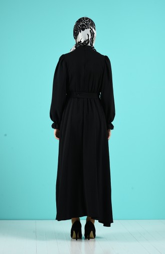 فستان أسود 12045-01