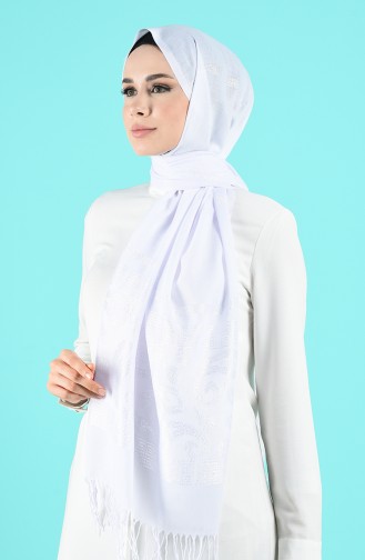 White Shawl 70163-03