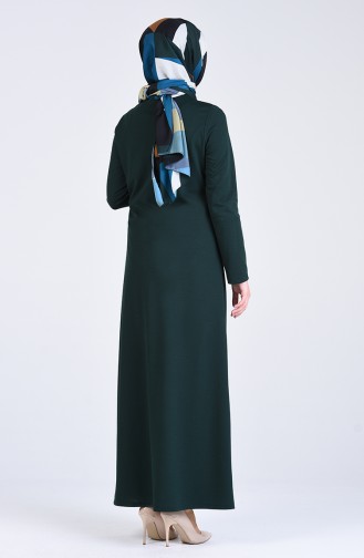 Abayas Vert emeraude 3055-02