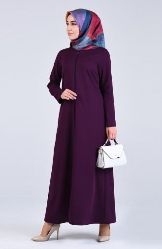 Plum Abaya 3055-03