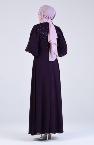 Habillé Hijab Pourpre 52771-04