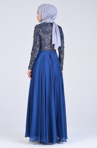 Habillé Hijab Indigo 52774-01