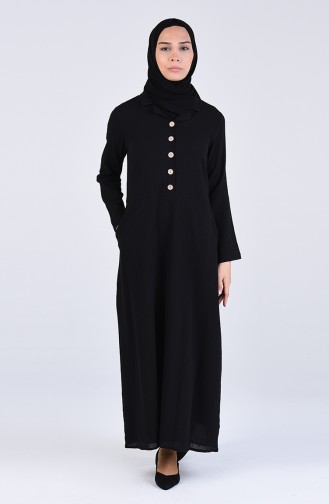 Robe Hijab Noir 12205-03