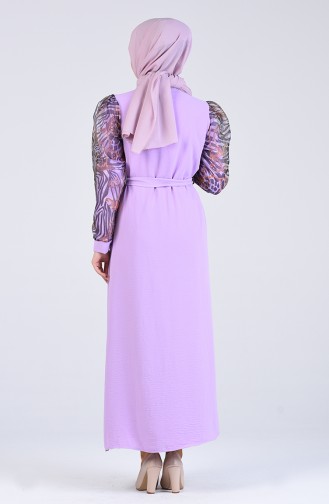 Violet Hijab Dress 2070-04