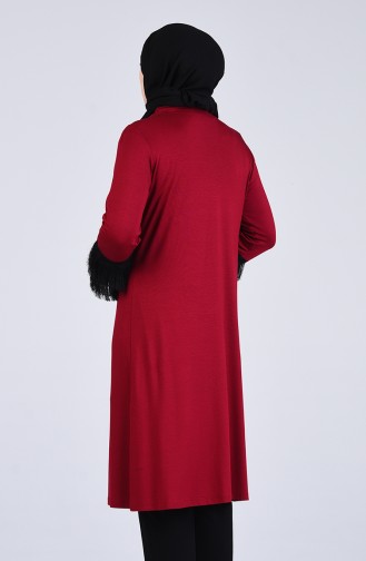 Claret red Tuniek 1550-06