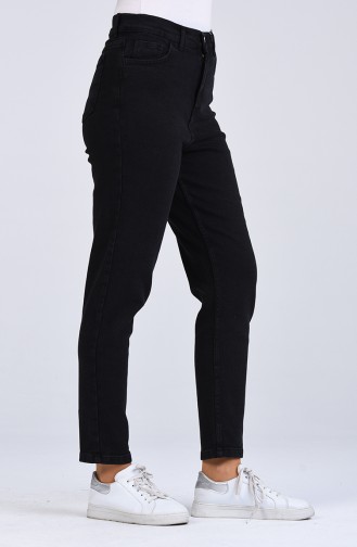 Mom Jeans Pantolon 3286PNT-01 Siyah